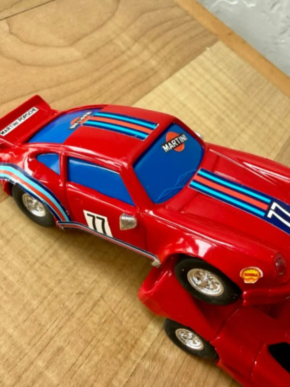 Vintage Slot Car Lot Of 4 - 2 PORSCH, Ferrari F40 & Ferrari F50 - Untested